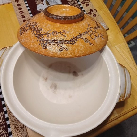 Donabe Japanese Kitchen Vintage Donabe Japanese Ceramic Rice Cooker